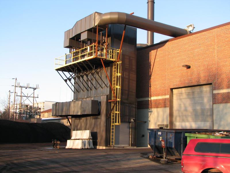 Construction of large air pollution control devices